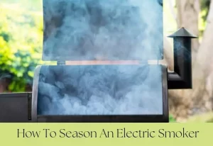 Pre-Seasoning Electric Smoker